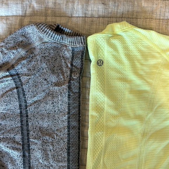 lululemon long sleeve swiftly long sleeve BUNDLE - Picture 4 of 4